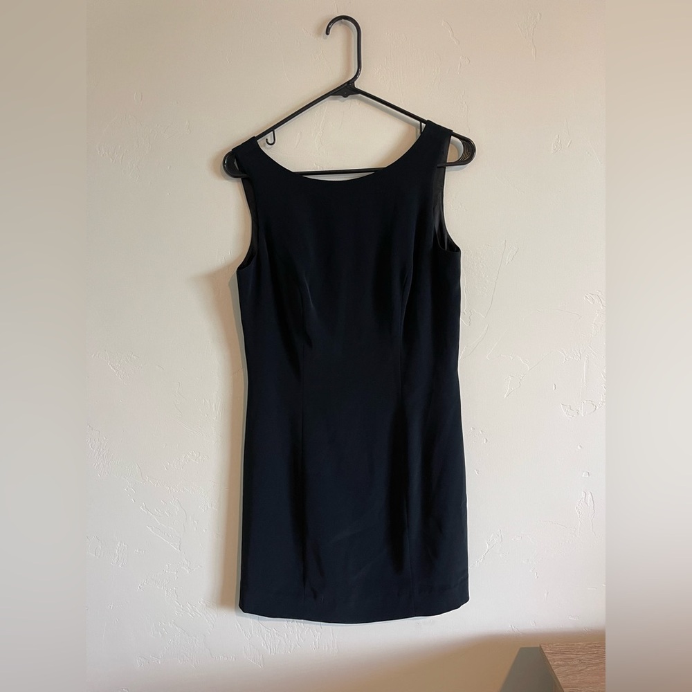 Black Sleeveless Short Dress